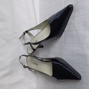 Jessica "Libby" Patent Leather Slingback Heel- Sz. 8